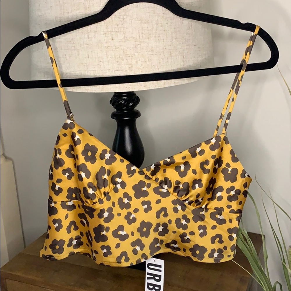 Urban Outfitters Cheetah Top